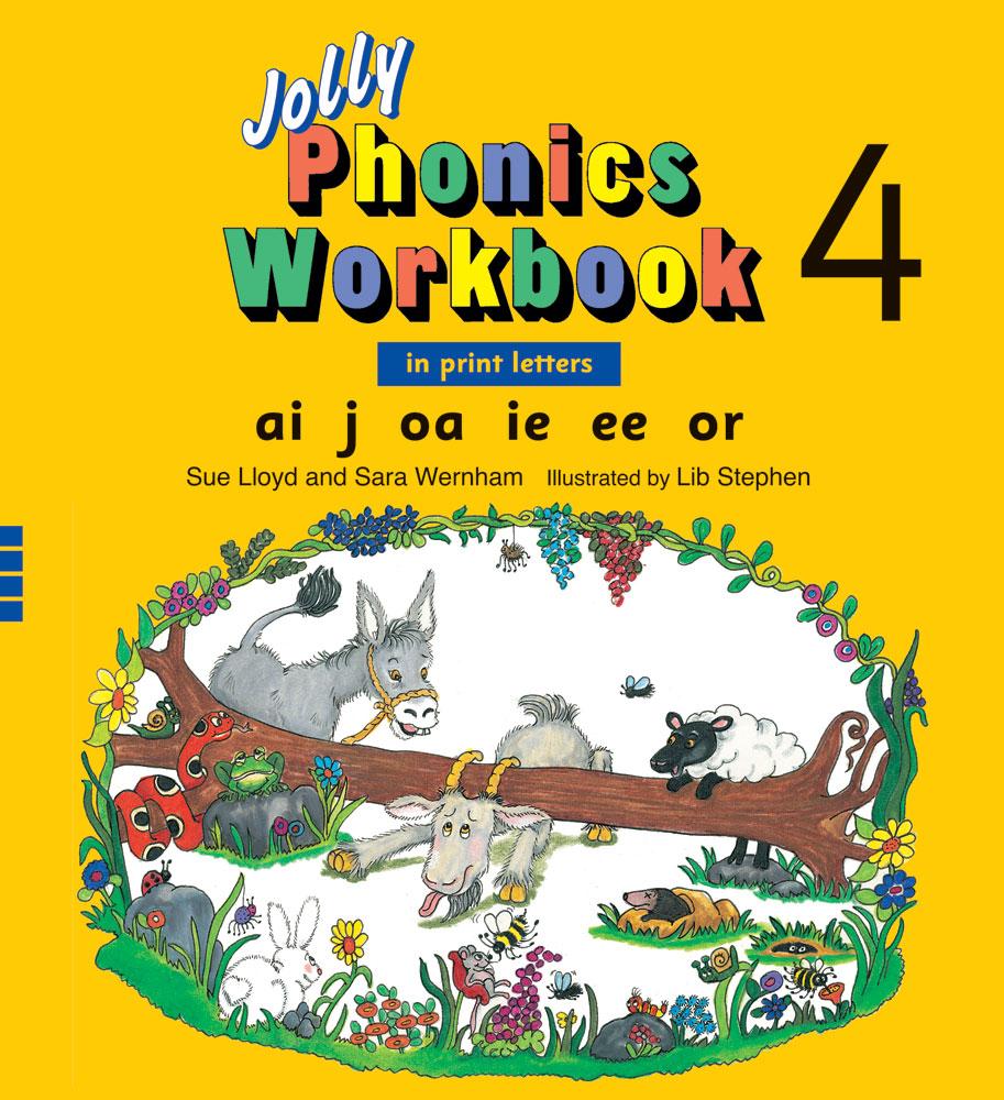 jolly phonics workbook 4 paperback walmartcom