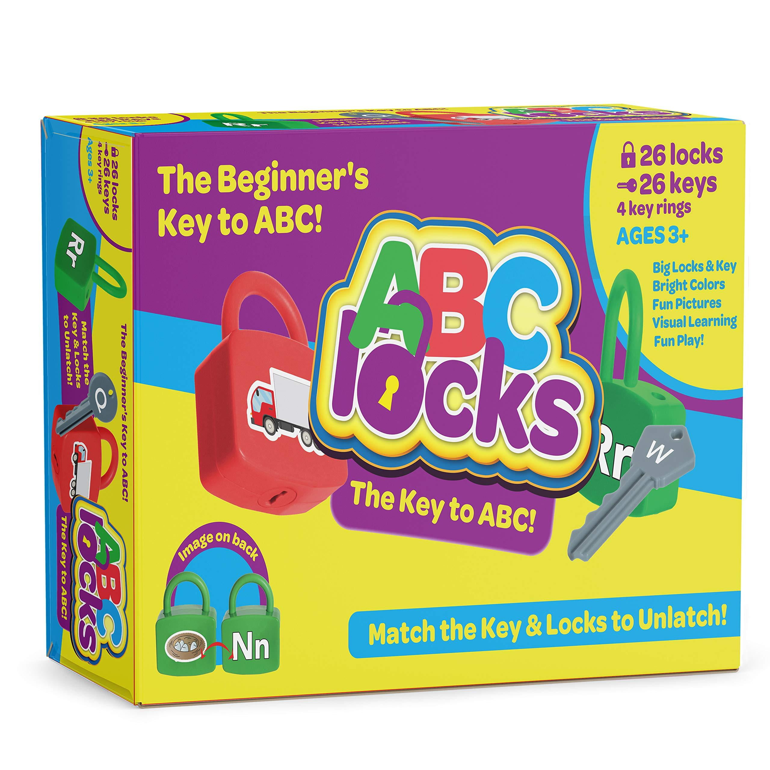 Toys Building & Construction Toys with 26 Locks IQ Toys ABC Learning