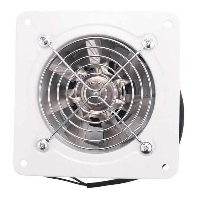 4 Inch Inline Duct Fan Air Ventilator Metal Pipe Ventilation Exhaust Fan Extractor Bathroom Fan Duct Fan Accessories ,Durability and Easy Installation