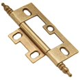thumbnail image 1 of Hickory Hardware P8293-LP Lancaster Hand Polished Self Mortise Hinge 2-Pack, 1 of 1