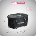 thumbnail image 3 of HolaHatha 129 Gal Ice Bath Tub, Portable Hot/Cold Water Plunge Tub with Lid, 3 of 12