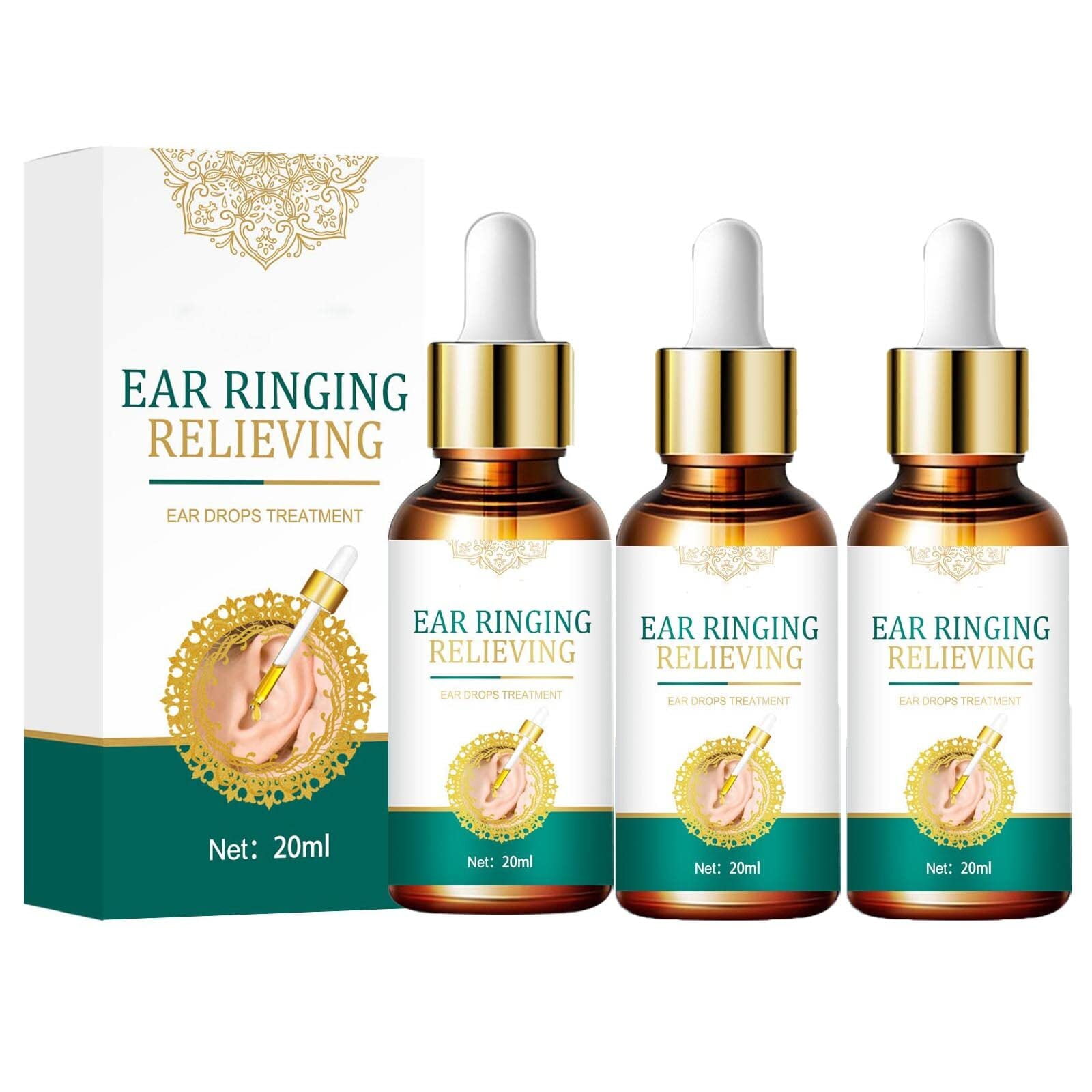 Ear Drops for Ear Infection Treatment, Tinnitus & Earache Drops