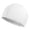 White, variant on Leeye Silicone Swimming Cap for Adults, Waterproof Swim Hat for Long Hair and Pool Training, Durable Stretch Swim Cap for Men Women, Yellow, 0.06 lb