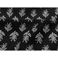thumbnail image 4 of oneOone Viscose Jersey Fabric Leaves & Floral Block Print Sewing Fabric BTY 60 Inch Wide, 4 of 4