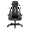 Black and White, variant on DXRacer Tank Series Gaming Chair for Adults, Ergonomic, EPU Leatherette, with Magnetic Head Rest and Lumbar Support, Black and Yellow