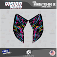 thumbnail image 3 of Kalair GFX Graphics Kit for Honda ATV TRX 400EX (2008-2016) Vision Series, 3 of 5