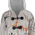 thumbnail image 4 of Trick or Treat Samoyed Funny Mummy Cosplay Pumpkin Candy Basket All Over Print 3D Hooded Duffle Toggle Coat Siberian Sammy Dog Lover - 12016, 4 of 6