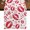 White Bright Red, variant on Table Runners 36 Inches Long Dress Scarves, Kiss Marks Farmhouse Kitchen Table Runner, Short Coffee Tablerunners, Valentine's Day Lips Print Love Red Vintage 13x36 Inch