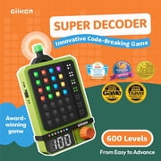 GiiKER Super Decoder,600-Level Code-Breaking Puzzle for 1-2 Players,Handheld Toy for Kids and Adults,Travel and Birthday Gift