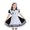 Black, variant on RIJOPUTY Tutu Dress for Girls Children's Dress with Hood Halloween Spring Autumn Children's Birthday Performance Boys 7-8 Clothing Baby Boy Clothes 6-9 Months