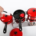 thumbnail image 2 of Kids Kitchen Toy 13pcs/set Cookware With Play Food Toy Set Kitchen Pretend Play, 2 of 6