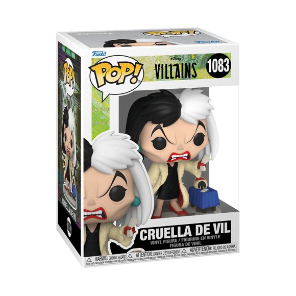 Funko POP Disney: Villains- Cruella de Vil Vinyl Figure