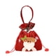 thumbnail image 2 of Bolsa de Lino para Dulces Navideños | Bolsita Roja Pequeña con Dibujos Animados | Bolsa Resistente para Guardar Manzanas | Bolsa Festiva para Dulces, Golosinas y Pequeños Obsequios, 2 of 6