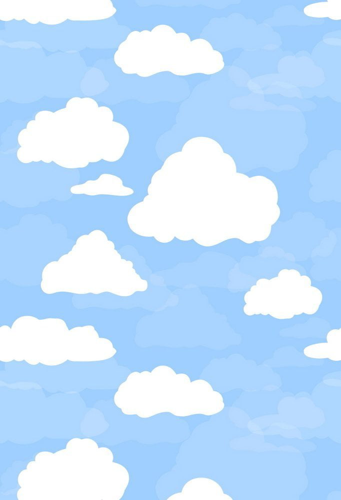 Hellodecor Polyester Fabric 5x7ft Blue Sky Clouds Baby Shower Children Photography Backdrops Indoor Studio Backgrounds Photo Props Walmart Com Walmart Com