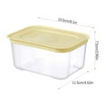 thumbnail image 2 of Clear Stackable Food Storage Containers with Lids for Refrigerator and Pantry Organization, 2 of 2