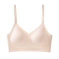 thumbnail image 2 of Ropa interior francesa sin costuras, sexy, grande, sin espalda, para mujer, fina, en forma de U, belleza, espalda halter, invisible, multiusos, cómodo sujetador, 2 of 6