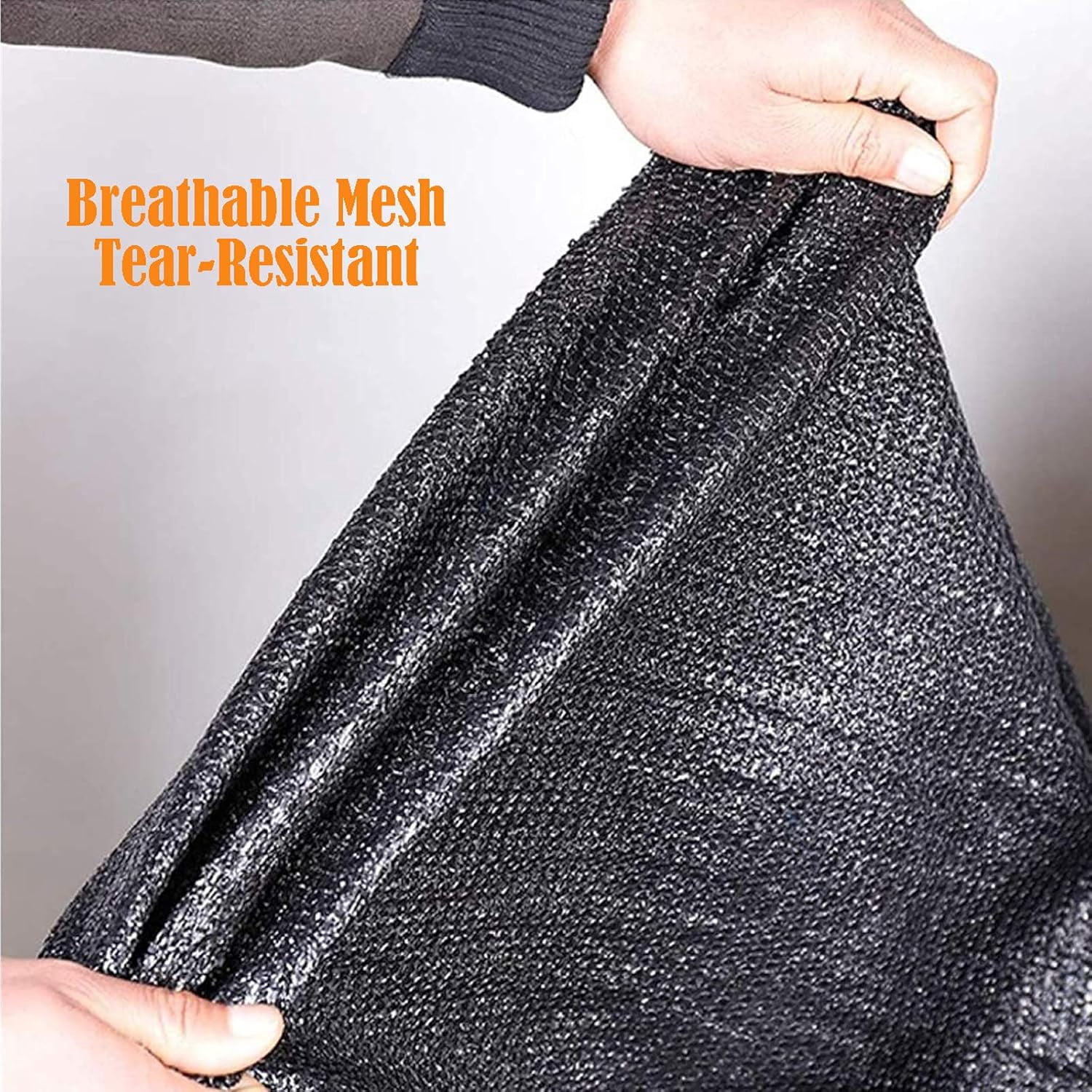 Sunblock Shade Cloth 20x20ft, Sun Mesh Shade for Plants, Greenhouse - with Grommets, Sun Protection - for Garden, Patio, Barn or Kennel