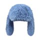 thumbnail image 2 of Gorro de peluche con orejas largas, gorro con tocado de animales de dibujos animados, gorro cálido de moda para Azul, 2 of 9