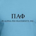 thumbnail image 3 of CafePress - Pi Alpha Phi Letters T Shirt - Fitted T-Shirt, Vintage Fit Soft Cotton Tee, 3 of 4