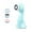 Blue, variant on TIFOR Facial Cleansing & Exfoliator Brush Set with Travel Case 3 Professional Cleansing Brush Heads for Oil/Sensitive/Combination Skin |Waterproof, Dual Speed