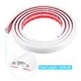 thumbnail image 3 of 0.4' W x 0.24' H 6.6ft Floor Cord Cover PVC Cable Protector Cable Management White, 3 of 6