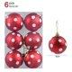 thumbnail image 3 of 6 piezas/caja de 6 cm, adornos de bolas de Navidad para colgar en el árbol de Navidad, decoraciones navideñas para el hogar, regalo de Navidad y Año Nuevo 2024, 3 of 5