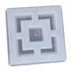 thumbnail image 3 of Modelo de decoración de pared de hormigón, bloque de pared de hormigón, cuadrado, fácil de usar para arquitectura de patios, ingeniería patios Estilo A, 3 of 8