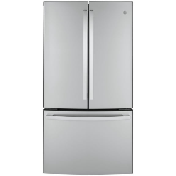 GE Appliances 23.1 cu Ft. Fingerprint Resistant Counter-Depth French-Door Refrigerator