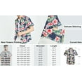thumbnail image 3 of SSLR Hawaiian Shirt for Men Short Sleeve Casual Button Down Shirts Cotton Beach Shirts, 3 of 8