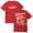 Red, variant on Phil Wickham 2025 Singalong Tour Cotton Tee Women Men Short Sleeve Crewneck Casual Streetwear T-shirt
