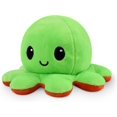 thumbnail image 4 of The Original Reversible Octopus Plushie - Angry Red + Rage Black - Cute Sensory Fidget Stuffed Animals That Show Your Mood, 4 inch, 4 of 5