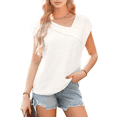 thumbnail image 1 of Blusas Elegantes e Informales de Corta para Mujer, Color , Talla XL, 1 of 8