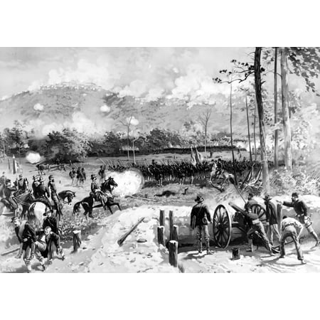 Kennesaw Mountain 1864 Nthe Battle Of Kennesaw Mountain Georgia 27 June ...
