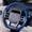 D Style Blue, variant on Steering Size 36-38cm Universal Non-slip D-shaped Round Breathable Car Steering Wheel Cover Protector Suitable Auto Accessories