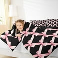 thumbnail image 4 of Castle Fairy Full 3-Piece Bow Plaid Comforter Set, 4 of 8