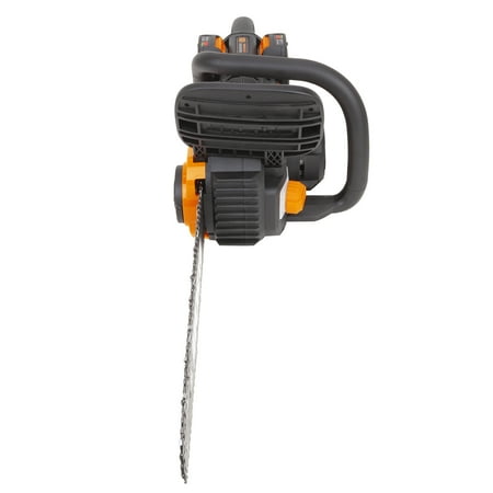 WORX - WG384 40V 14" Cordless Chainsaw with Auto-Tension (2 x 2.0 Ah Batteries & 1 x Charger) - Black