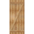 thumbnail image 5 of 26 7/8"W x 61"H TimberCraft Five 5 3/8" Boards Joined Board-n-Batten Shutters w/Z-Bar, Rough Sawn Western Red Cedar (Per Pair), 5 of 13
