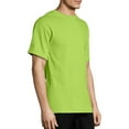 thumbnail image 3 of Hanes Authentic Men's Short Sleeve Crewneck T-Shirt, Big and Tall Sizes Available S-5XL, 3 of 6