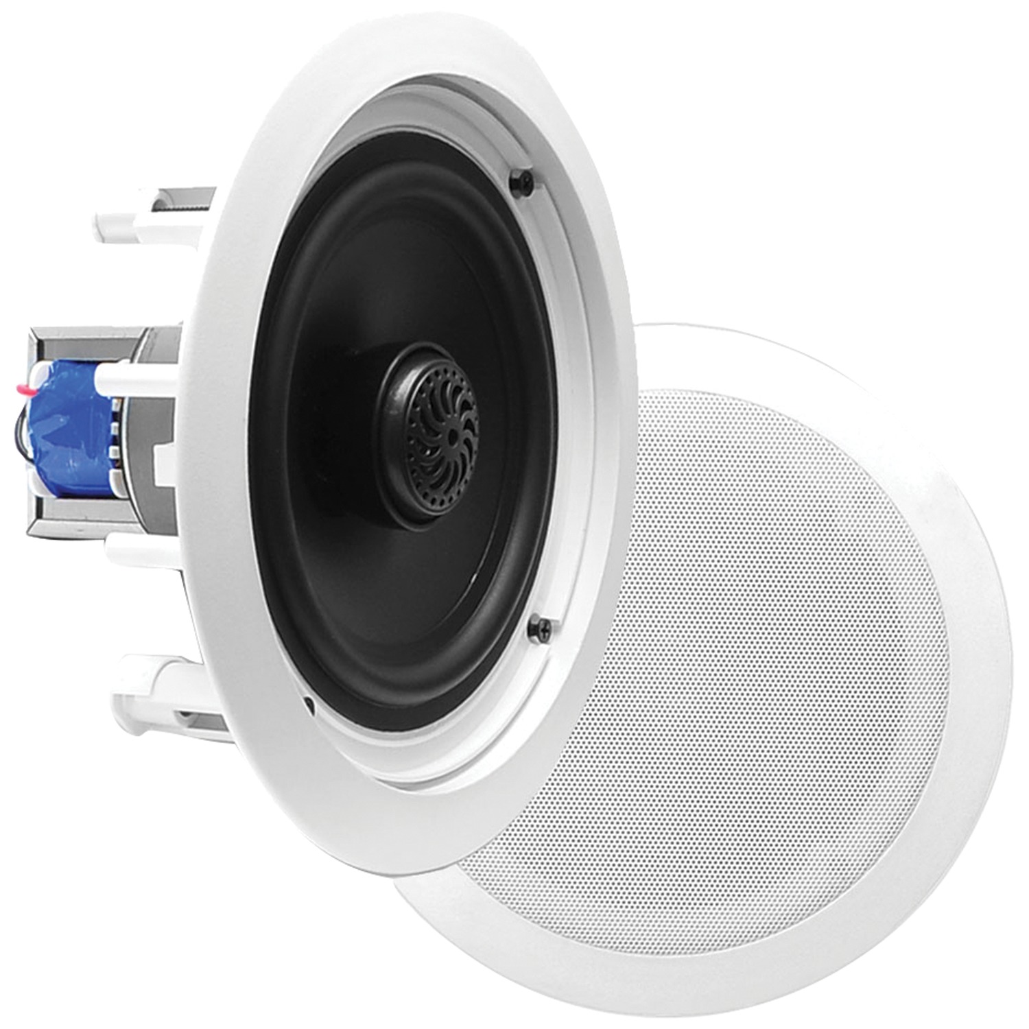 Pyle Home 6.5 Inch 250W 2 Way In Wall In Ceiling Stereo Speaker, Pair | PDIC60T - image 4 of 4