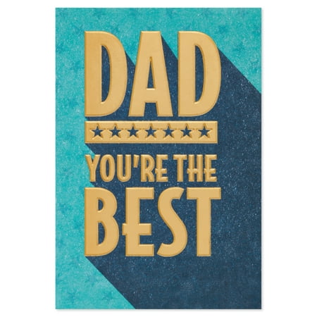 American Greetings Father's Day Card (You're The Best)