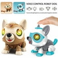 thumbnail image 4 of Perro robot para niños, juguetes electrónicos STEM para perros robóticos DIY con control táctil de voz magnético de hueso, juguetes robóticos inteligentes para mascotas que actúan como perros reales,, 4 of 6