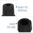 thumbnail image 3 of BESTYASH 10Ud Tapones De Para Bastones De Trekking Material Resistente Color Negro, 3 of 7