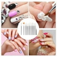 thumbnail image 5 of Unique Bargains 1 Set Universal Nail Painting Brushes for Home DIY Black, 5 of 6