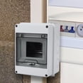 thumbnail image 1 of Caja de protección de distribución, disyuntor de pared, resistencia al impacto, caja de conexiones electrónica impermeable, caja eléctrica Cola Cortacircuitos, 1 of 7