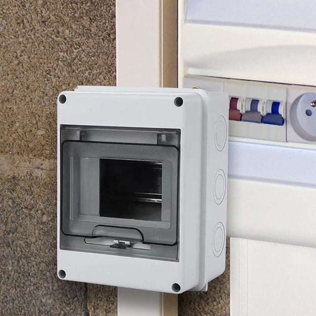 Caja de protección de distribución, disyuntor de pared, resistencia al impacto, caja de conexiones electrónica impermeable, caja eléctrica Cola Cortacircuitos