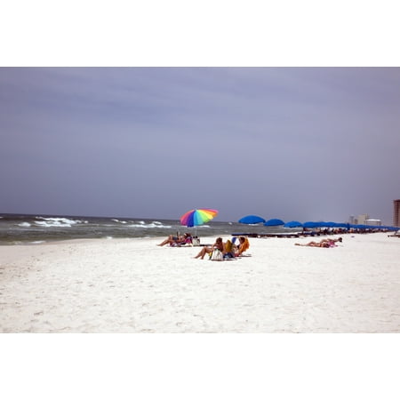 

Print: The White Sands Of The Beaches On The Gulf Coast Are Breathtaking