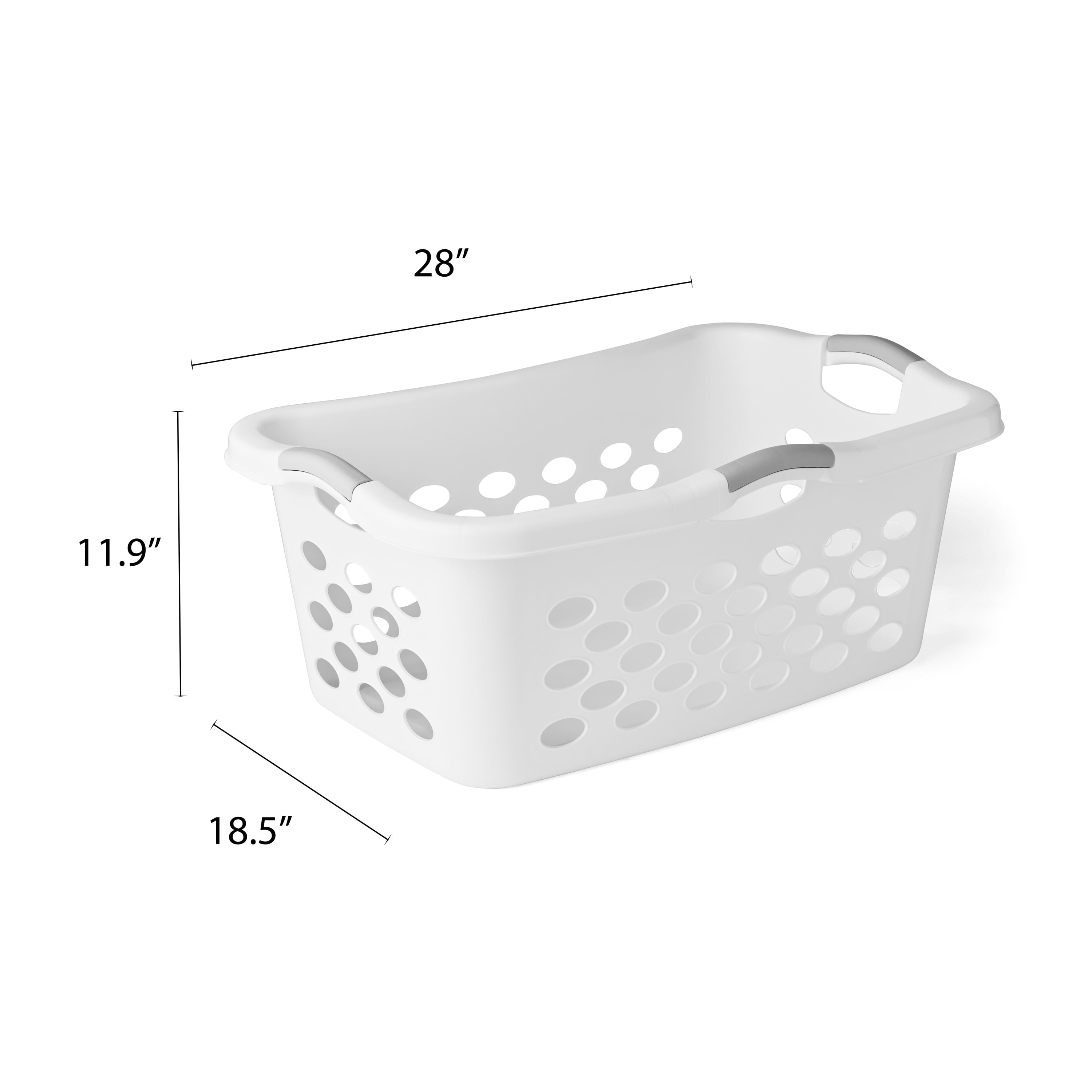 Vipp 441 Laundry Basket, White