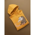 thumbnail image 3 of Thumbs Up Opossum Hoodie Men -Image by Shutterstock, Male Small, 3 of 4