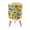 Color 5, variant on Classroom Small Trash Can with Lid Cartoon Pirate Treasure Map Animals Rivers Islands 1.8 Gallon Dog Proof Trash Can Round Garbage Can Waste Bin Wastebasket for Kids Bedroom Living Room