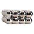 thumbnail image 3 of GROWTH TANK Ceramic Tissue Storage Case Napkin Holder Paper Holder Table Towel Facial Tissue Argent, 3 of 9